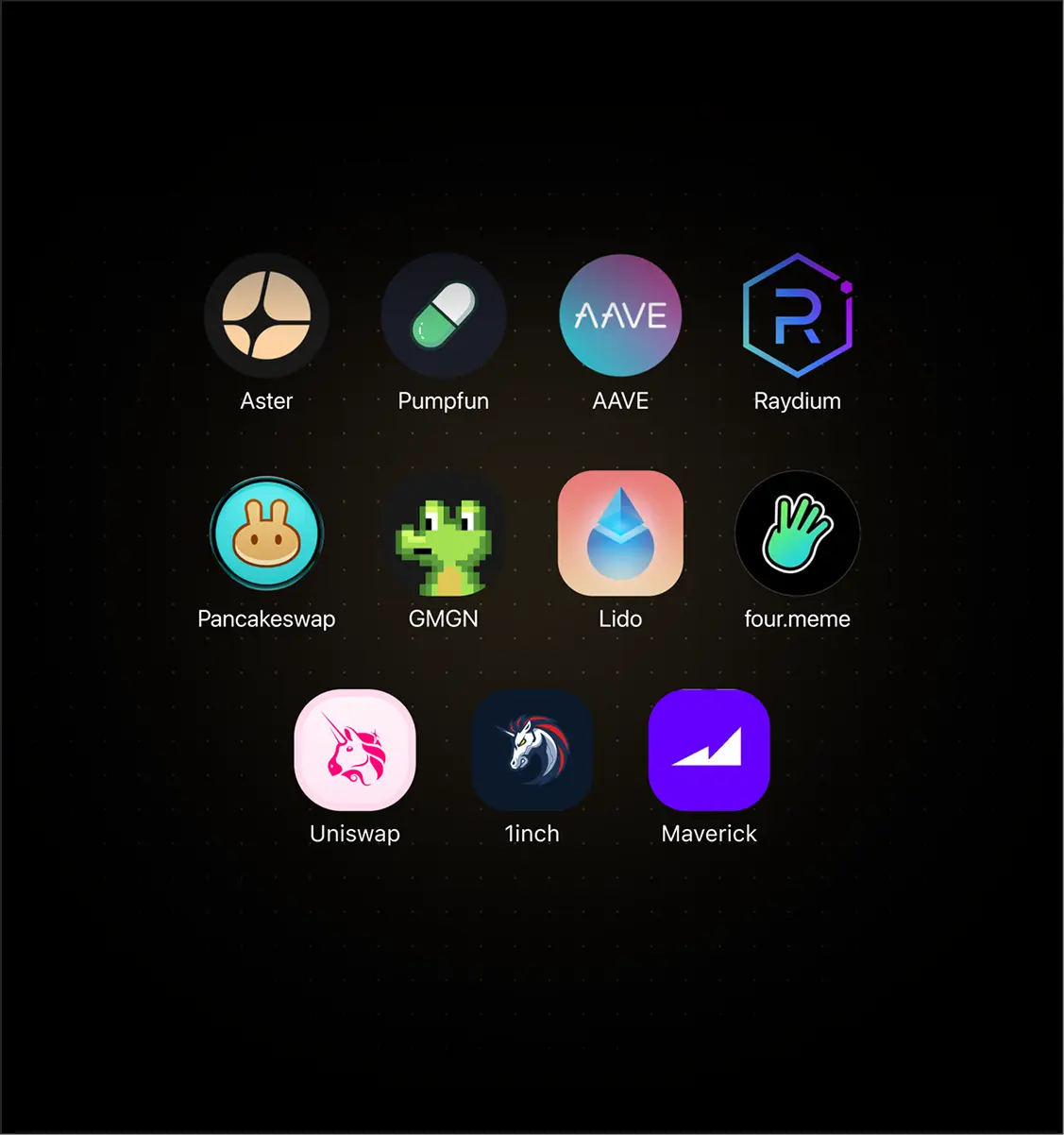 dApps preview